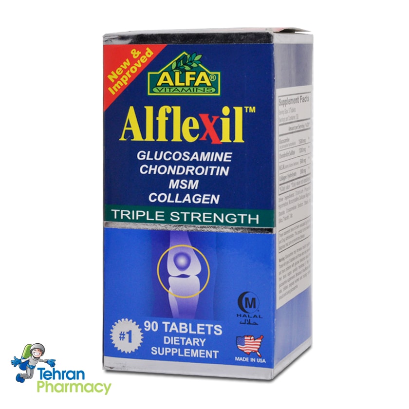 قرص آلفلکسیل آلفا ویتامینز 90 عددی - ALFA VITAMINS Alflexil